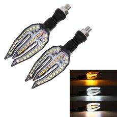 Moto girare la luce del segnale DC12V 1W 33leds SMD-3528 perle di lampada (luce bianca)