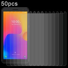 50 pezzi 0,26 mm 9H 2,5D Film di vetro temperato per Alcatel 1B 2022