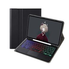 A07B-AS agnskin slot thlot pad tablet tablet tablet bluetooth tablet per iPad 9.7 2018 e 2017 / Pro 9.7 / AIR 2 (Black)