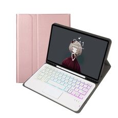 A102B-as agnskin slot touch pad tablet tablet tablet bluetooth tablet per iPad 10.2 2021 e 2020 e 2019/AIR 2019/Pro 10.5 (Oro rosa)