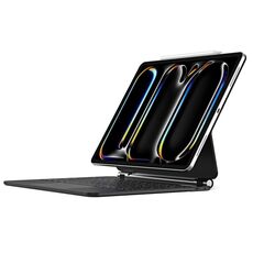 Custodia in pelle per tablet con tastiera magnetica galleggiante serie DUX DUCIS MK per iPad Pro 13 2024 (nero)