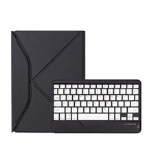 Z098B Custodia per tablet in pelle con tastiera Bluetooth e slot per penna per iPad Air 11 2025/2024/2022/2020 (nero)