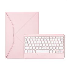 Z098B Custodia per tablet in pelle con tastiera Bluetooth e slot per penna per iPad Air 11 2025/2024/2022/2020 (rosa)