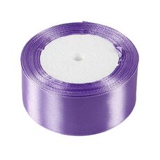 Nastri per bouquet fai da te in colori puri, con fiocco, per confezioni regalo, dimensioni: 4,0 cm x 20 m (viola chiaro)