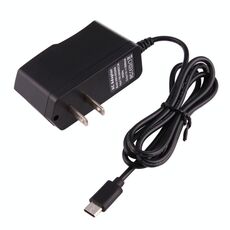 Caricabatterie da porta USB-C / Type-C da 5 V 2A per MacBook, Google, LG, Huawei, Nokia, Microsoft, Xiaomi, OnePlus, Letv, Meizu, altri smartphone o tablet, spina degli Stati Uniti