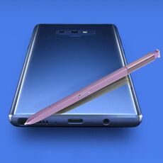 Penna stilo portatile ad alta sensibilità senza Bluetooth per Galaxy Note9 (viola)