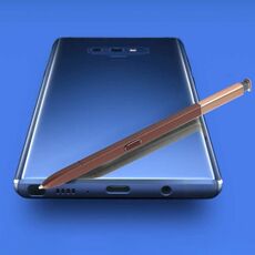 Penna stilo portatile ad alta sensibilità senza Bluetooth per Galaxy Note9 (marrone)