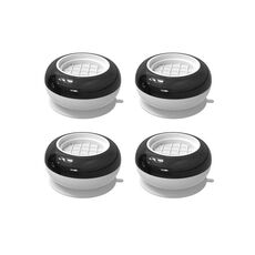 4 pezzi/set piedini per lavatrice base rialzata per frigoriferi mobili (bianco)