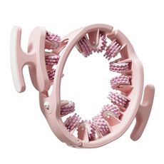 KEDU Rullo massaggiatore per gambe Rullo dimagrante per gambe Allenatore per il rilassamento dei muscoli del polpaccio della parte interna della coscia Massaggiatore manuale (rosa ciliegia)