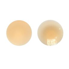 Adesivi in ​​silicone anti-urto invisibili ultrasottili per il seno, dimensioni: 8 cm (pelle naturale)