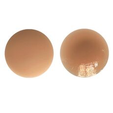 Adesivi in ​​silicone anti-urto invisibili ultrasottili per il seno, dimensioni: 10 cm (pelle di grano)