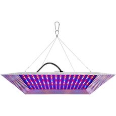 Lampada a LED per la crescita delle piante in serra Quantum Board, modello: spettro completo + copertura riflettente (spina UE)