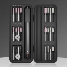 Xiaomi Youpin DUKA ATuMan EP1 Mini Trapano Kit di utensili rotanti senza fili Penna per intaglio elettrico Penna per incisione (nero)