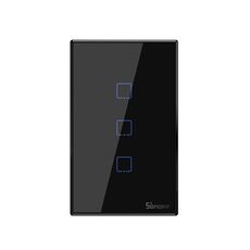 SONOFF T3 US-TX 433 RF WiFi Smart Teleclor Telecoming Interruttore tattile, spina USA, Stile: Tre pulsanti
