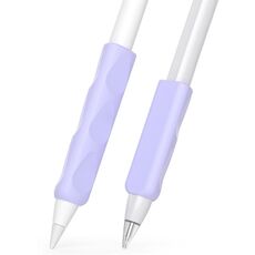 Per Apple Pencil e Huawei M-Pencil Series Custodia protettiva universale in silicone per penna stilo (viola)