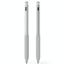 Per Lenovo Gen3 Stylus Pen 2 pezzi/set Jelly Series Stylus Pen Custodia protettiva in silicone (grigio)
