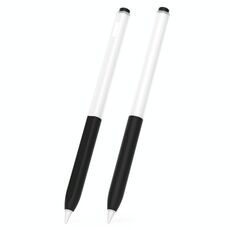 Per vivo Pencil 2S / iQOO Air 2S 2 pezzi/set trasparente Jelly Series penna stilo custodia protettiva in silicone (nero)