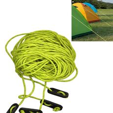 Naturehike NH15A001-G Campeggio esterno 4 * 4 Tendalino Riflettente Corda Runners Guy Line Cord Paracord, consegna a colori casuali