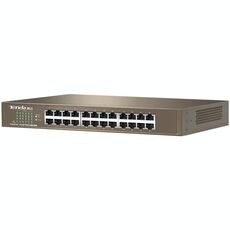 Switch Gigabit Ethernet Tenda TEG1024D 24 porte con protezione fulmini 6KV PC2625 6922402433313