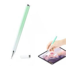 AT-28 Penna capacitiva passiva a colori Macarone Stilo touch screen per telefono cellulare (verde)