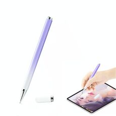 AT-28 Penna capacitiva passiva a colori Macarone Stilo touch screen per telefono cellulare (viola)