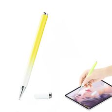 AT-28 Penna capacitiva passiva a colori Macarone Stilo touch screen per telefono cellulare (giallo)
