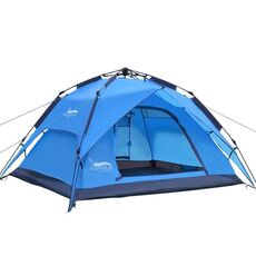 Desert & Fox Outdoor Travel Camp Tent Beach Automatico Costruire facilmente Tenda per 3-4 persone (Sky Blue)