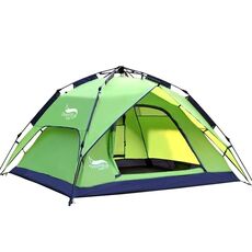 Desert & Fox Outdoor Travel Camp Tenda Beach Automatico Costruire facilmente tenda per 3-4 persone (verde frutta)