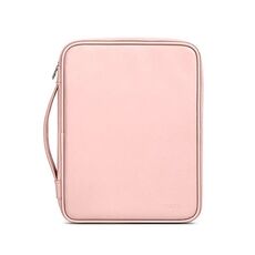 Baona BN-Q015 Borsa per tablet palmare impermeabile con assorbimento degli urti in pelle, dimensioni: 10,9 pollici (rosa)