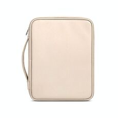 Baona BN-Q015 Borsa per tablet palmare impermeabile con assorbimento degli urti in pelle, dimensioni: 10,9 pollici (albicocca)