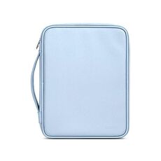 Baona BN-Q015 Borsa per tablet palmare impermeabile con assorbimento degli urti in pelle, dimensioni: 12,9 pollici (blu)
