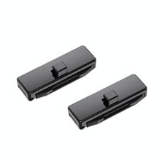 SHUNWEI 1 paio di clip anti-strangolamento per limitatore di cintura di sicurezza per auto (nero)