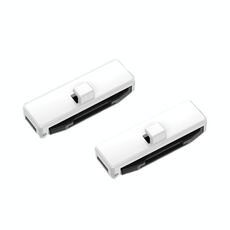 SHUNWEI 1 paio di clip anti-strangolamento per limitatore di cintura di sicurezza per auto (bianco)