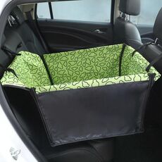 Imbottitura protettiva per seggiolino per animali domestici impermeabile per sedile singolo per auto, colore: nuvola verde