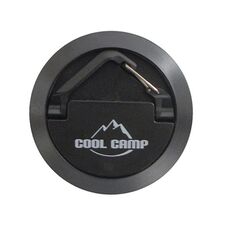 COOLCAMP CF-A208 Tenda da campeggio con gancio magnetico per campeggio aperto Skywalf Capital Camping luce fissa per campeggio per auto (nero)