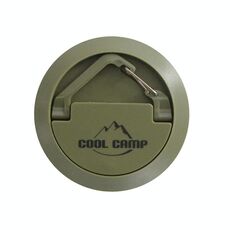 COOLCAMP CF-A208 Tenda da campeggio con gancio magnetico per campeggio aperto Skywalf Capital Camping luce fissa per campeggio per auto (verde militare)