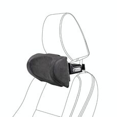 Cuscino per dormire per veicolo Poggiatesta posteriore per passeggero Protezione per il collo Cuscino per riposo laterale del sedile(Nero)