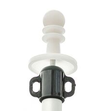 AOTU AT6525 Palo per tenda da campeggio all'aperto Thunder Cap Palo di supporto per tenda Cappello protettivo in plastica isolato, colore: bianco luminoso