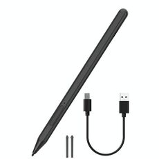Per Microsoft Surface Pro/Go/Laptop/Book Penna capacitiva anti-touch per scrittura a mano (nera)