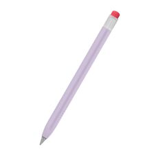 Custodia ultrasottile AhaStyle PT114-C per Huawei M-Pencil 1/2/3, colore: viola + cappuccio trasparente.