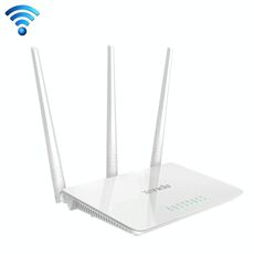 Router WiFi Tenda F3 Wireless 2.4GHz 300Mbps con antenne esterne 3 * 5dBi (bianco) WR0052W 6922260859348