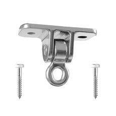 Supporto fisso oscillante con fibbia ad anello in acciaio inossidabile 304, versione con bullone autofilettante