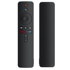 Per Xiaomi MiBox S Custodia protettiva in silicone a tinta unita (nera)