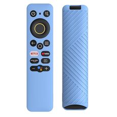 Per Realme TV 30 pollici / 40 pollici Copertura protettiva in silicone a tinta unita (azzurro)