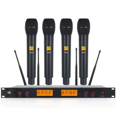 XTUGA A400-H – Sistema Microfonico Wireless UHF a 4 Canali con 4 Microfoni Palmari EDA005202701B 6922313290305