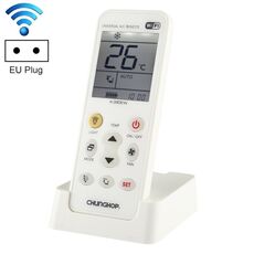 CHUNGHOP K-390EW Condizionatore d'aria universale intelligente WiFi Telecomando A / C con retroilluminazione e base a luce LED, supporto 2G / 3G / 4G / rete WiFi, spina europea