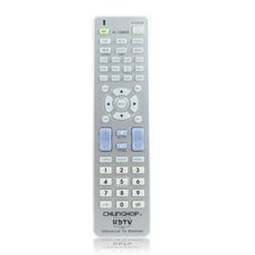 Telecomando universale per TV Chunghop con funzione di navigazione HDTV specifica (H-1080E) (argento)