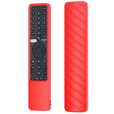 Adatto per Xiaomi P1 Custodia in silicone lavabile a prova di goccia con telecomando (rosso)