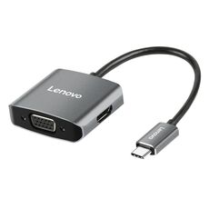 Convertitore originale Lenovo C02 da USB-C / Type-C a HDMI + VGA