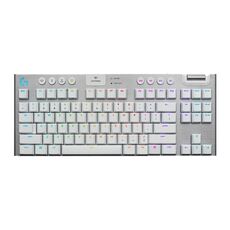 Tastiera da gioco meccanica RGB wireless Logitech G913 TKL (GL-tattile) (bianca)